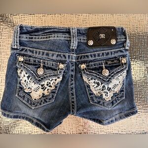 NWOT MISS ME GIRLS LACE JEANS